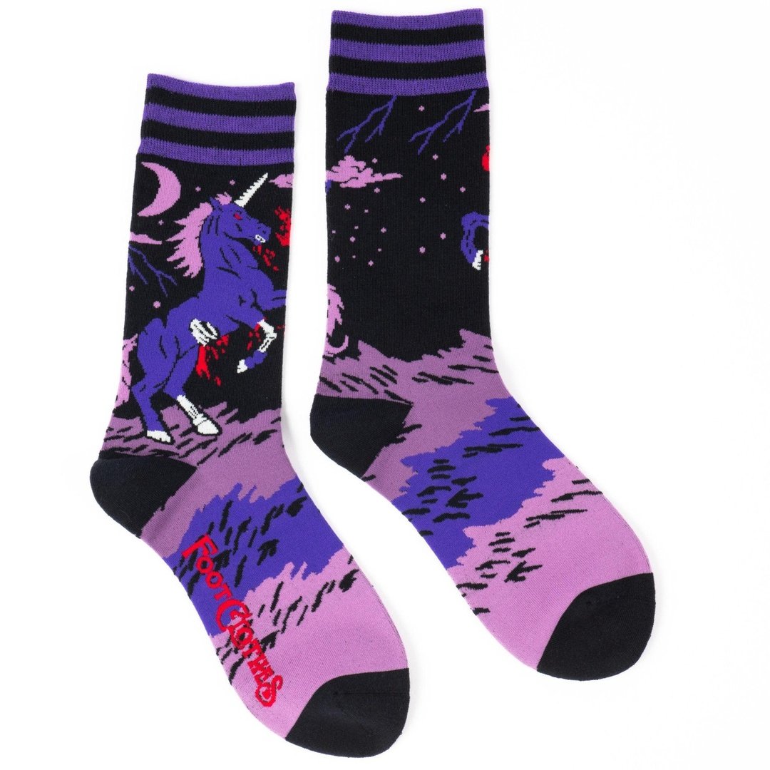 Evil AF Mythical Creatures Crew Sock Pack | 4 Designs (Online Only Item)