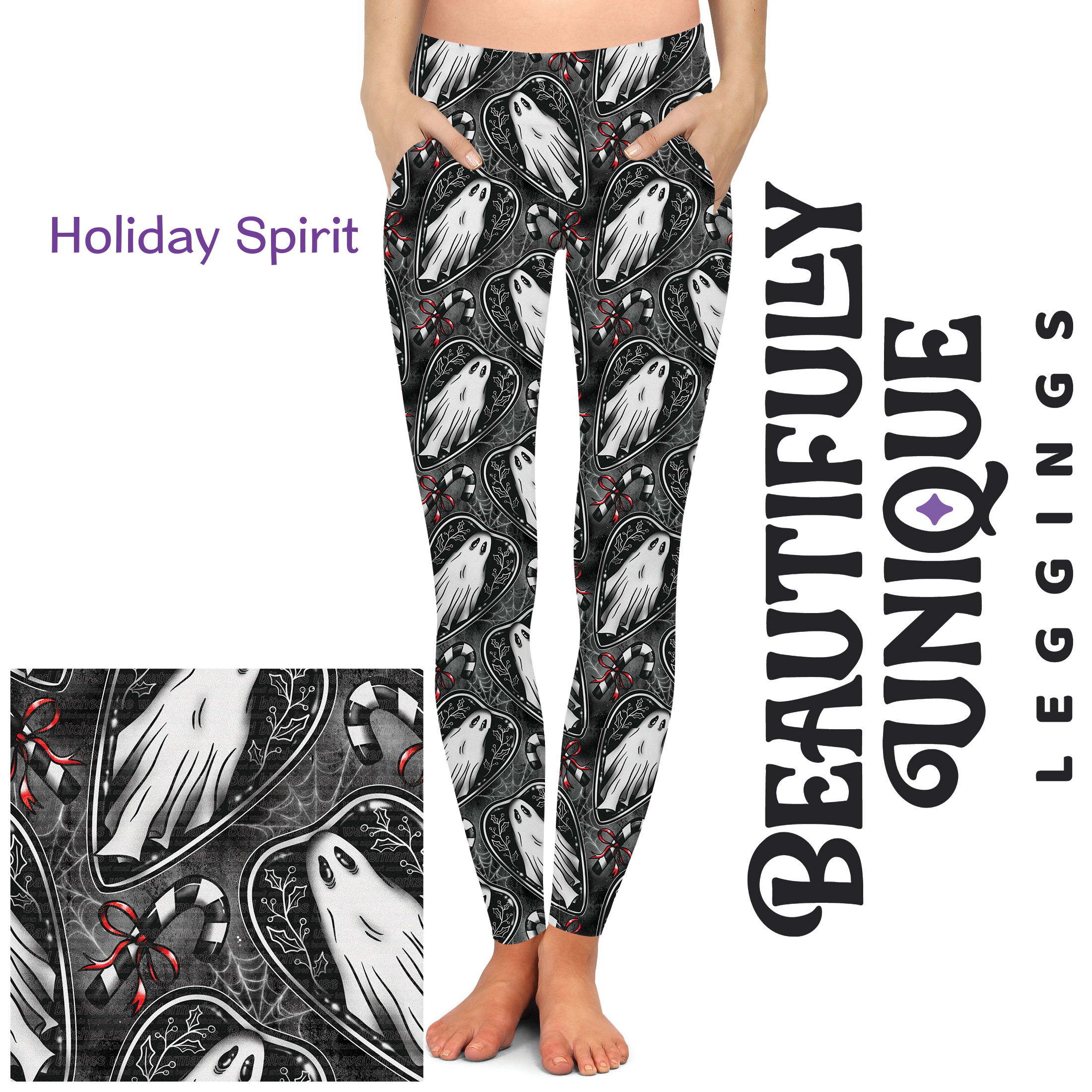 Holiday Spirit (Exclusive) - Pocket Leggings (Online Only Item)