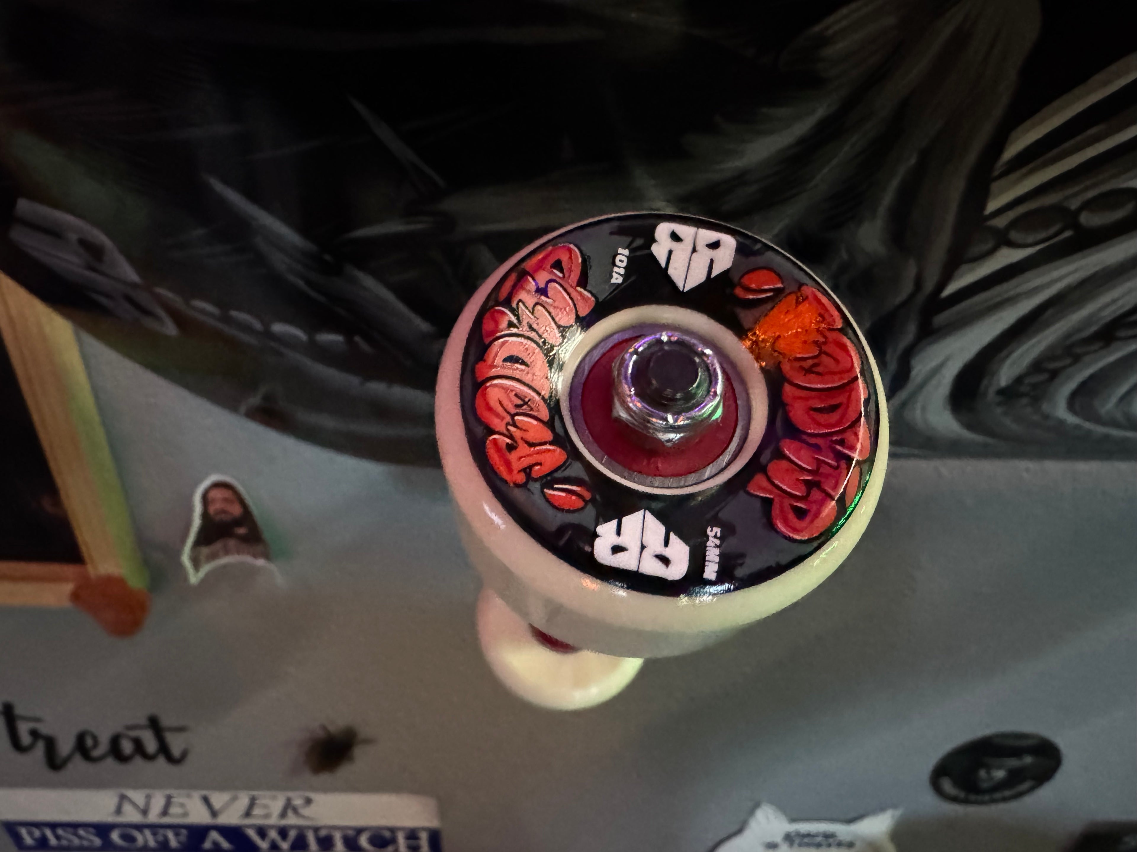 Rad Rip Nun Completed Skateboard Raffle End Hunger