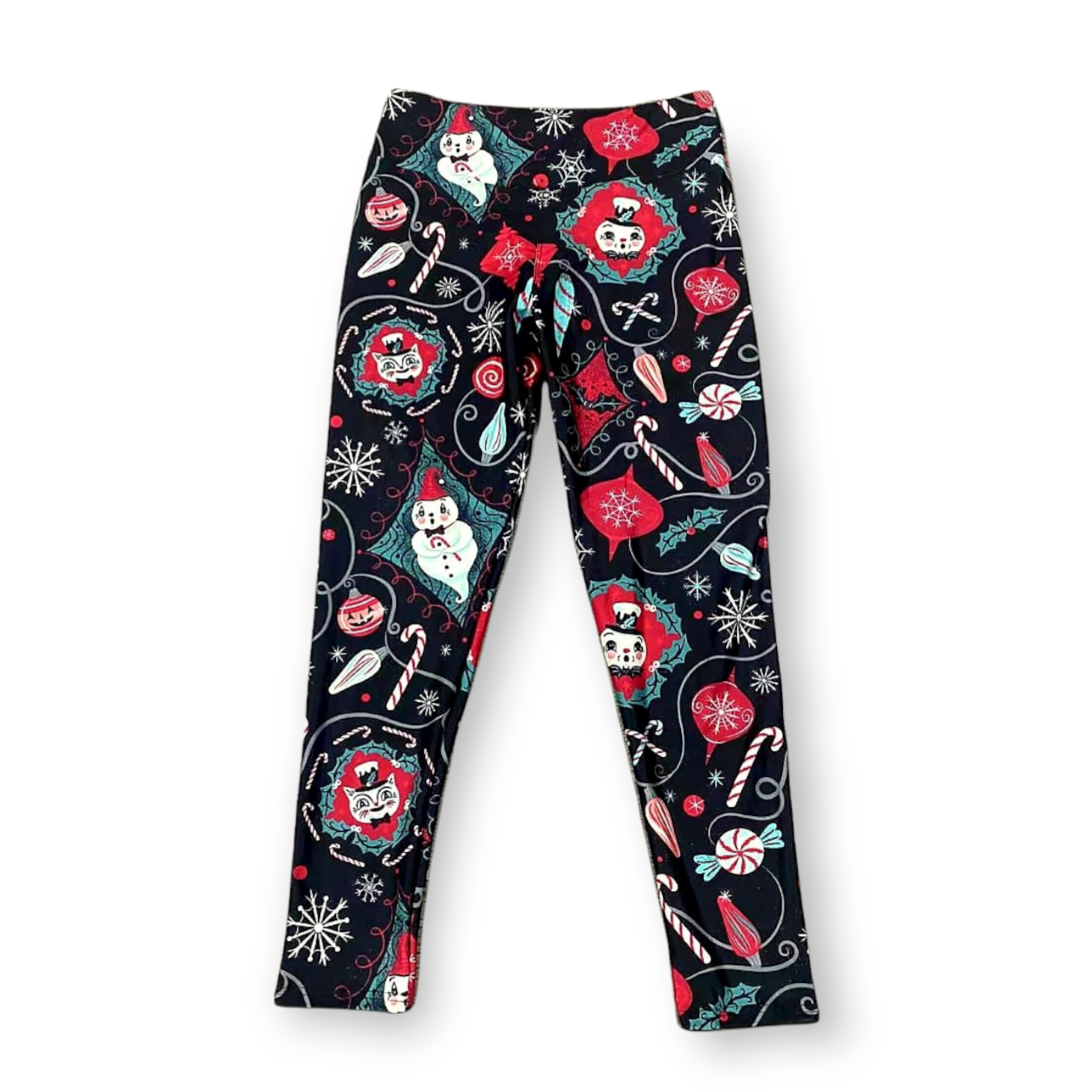 Frosty Spookmas Eve (Johanna Parker Exclusive) - High-quality Handcrafted Vibrant Legging (Online Only Item)