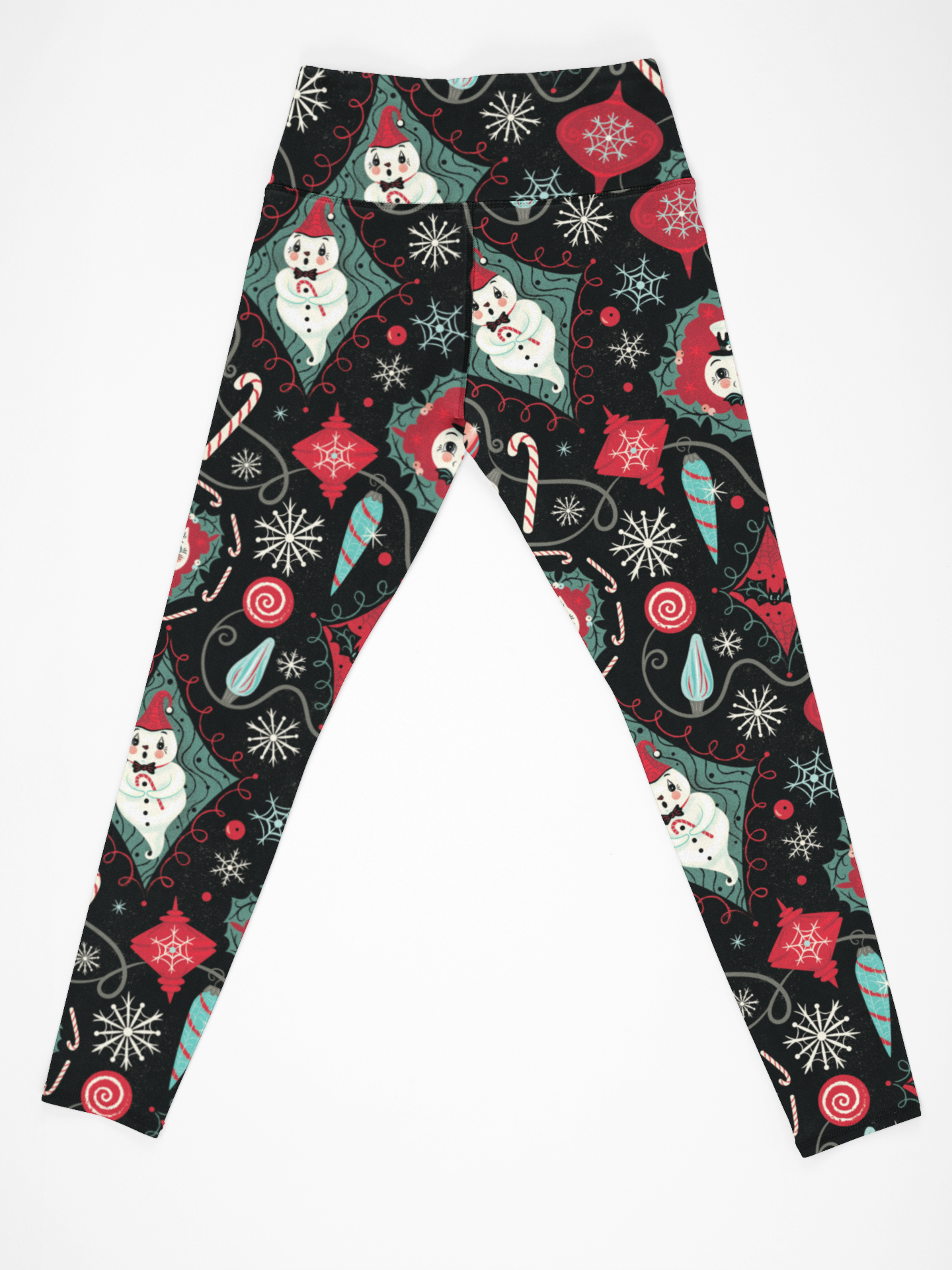 Frosty Spookmas Eve (Johanna Parker Exclusive) - High-quality Handcrafted Vibrant Legging (Online Only Item)