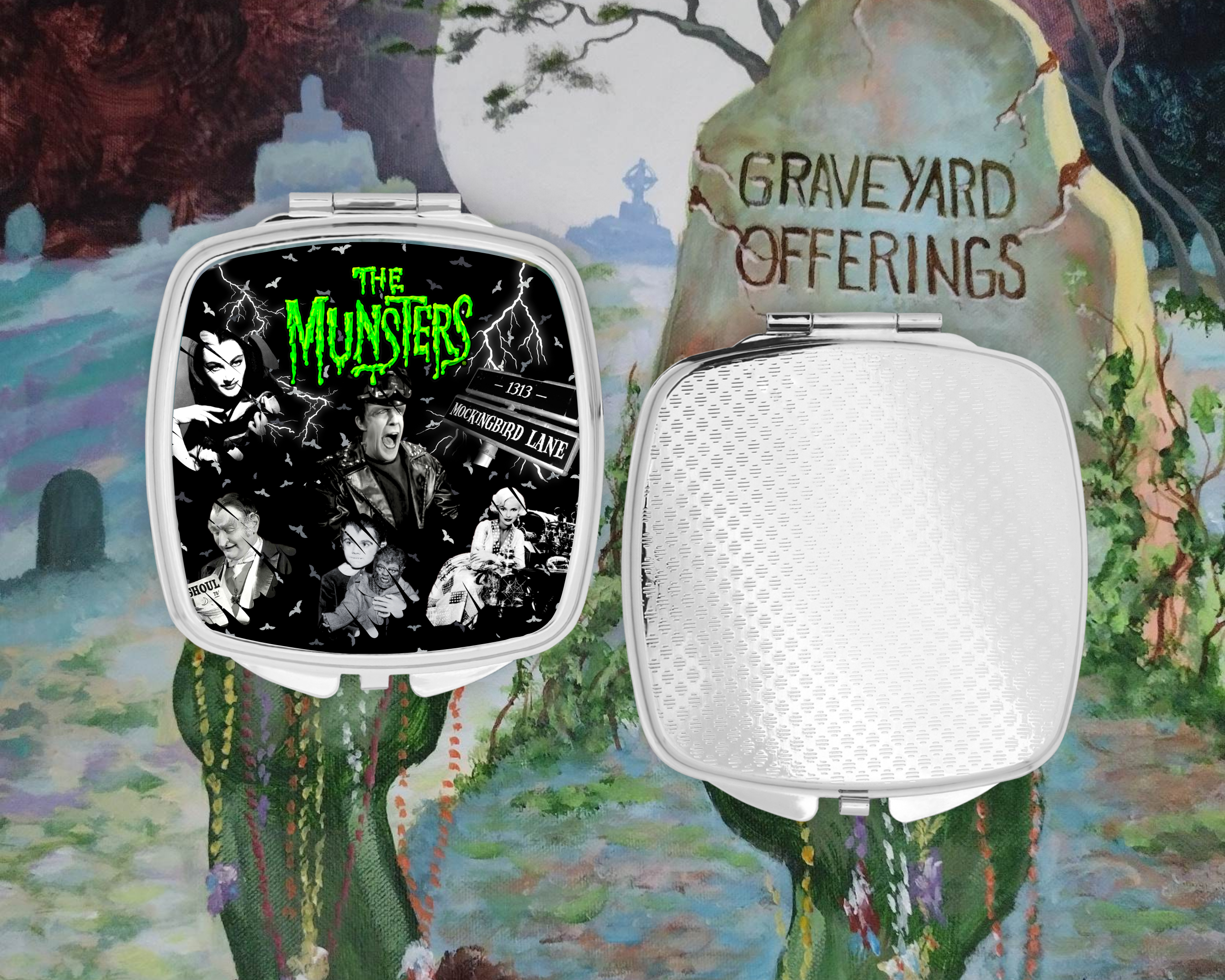 The Munsters Compact Mirror