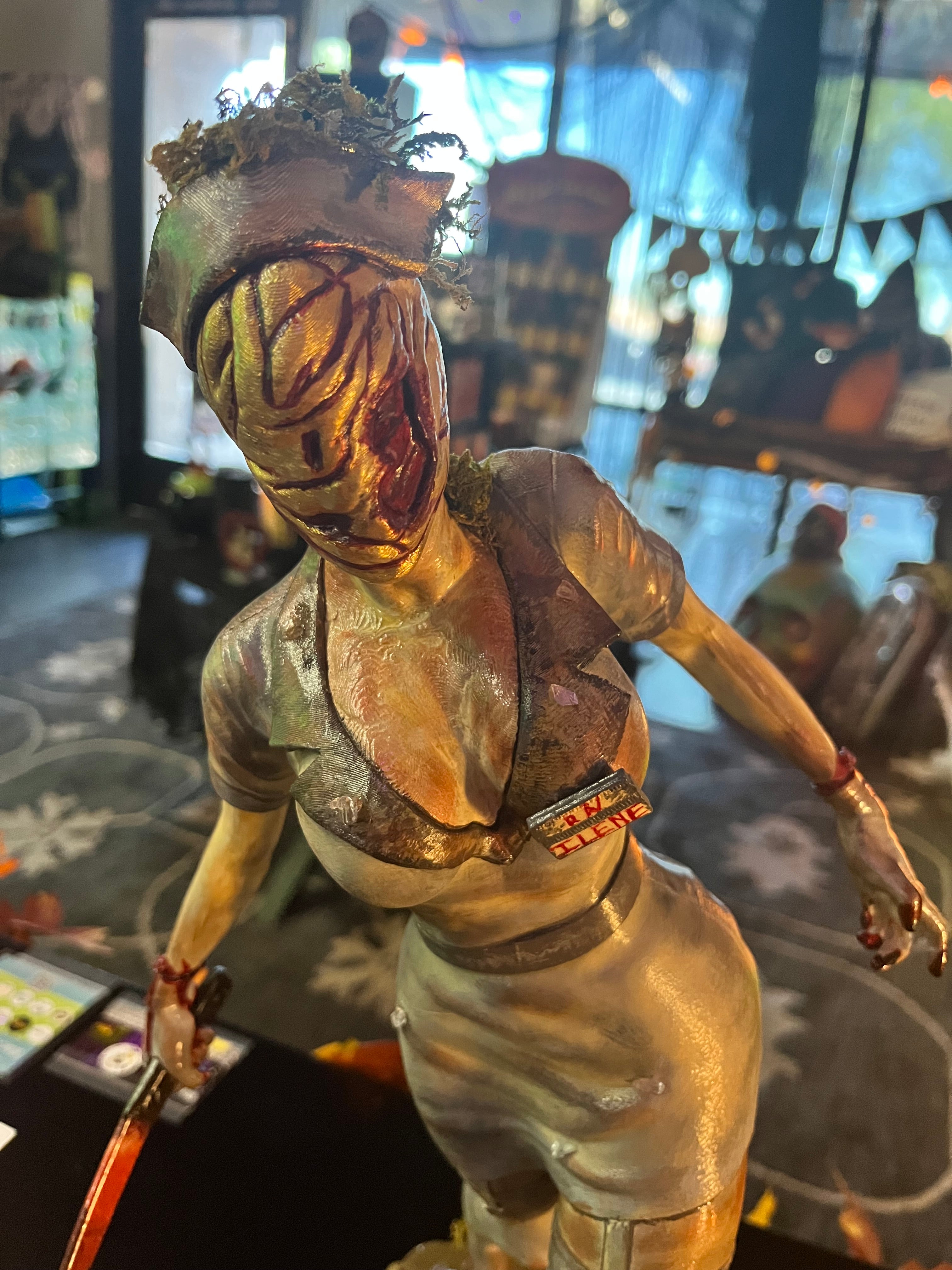 Hand Painted Silent Hill Nurse