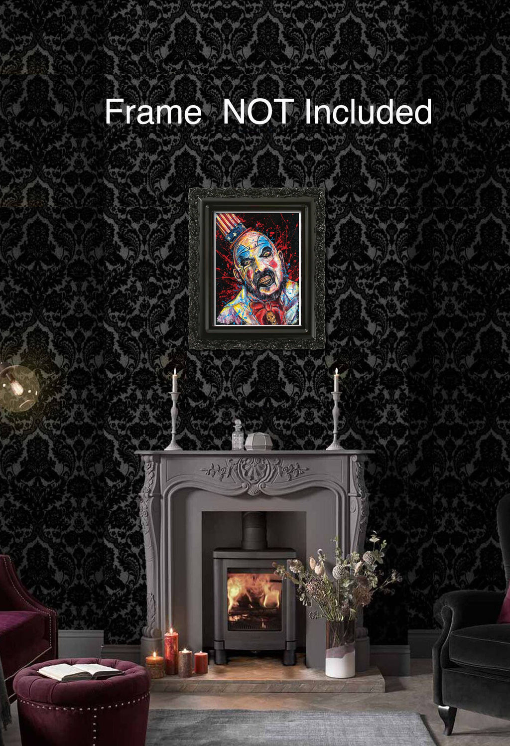 Captain Spaulding Art Print 12 x 18"