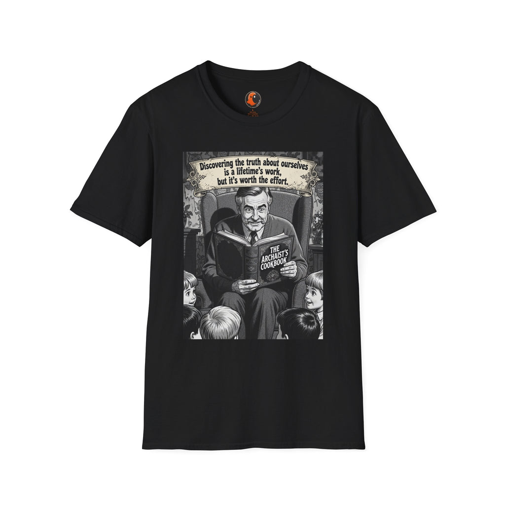 Discovering the Truth Quote T-Shirt | Vintage Illustration, Gothic Reader Design