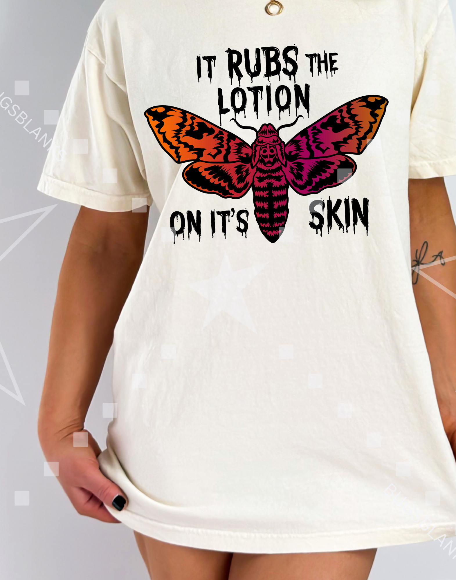 Rubs Lotion On Skin Shirt