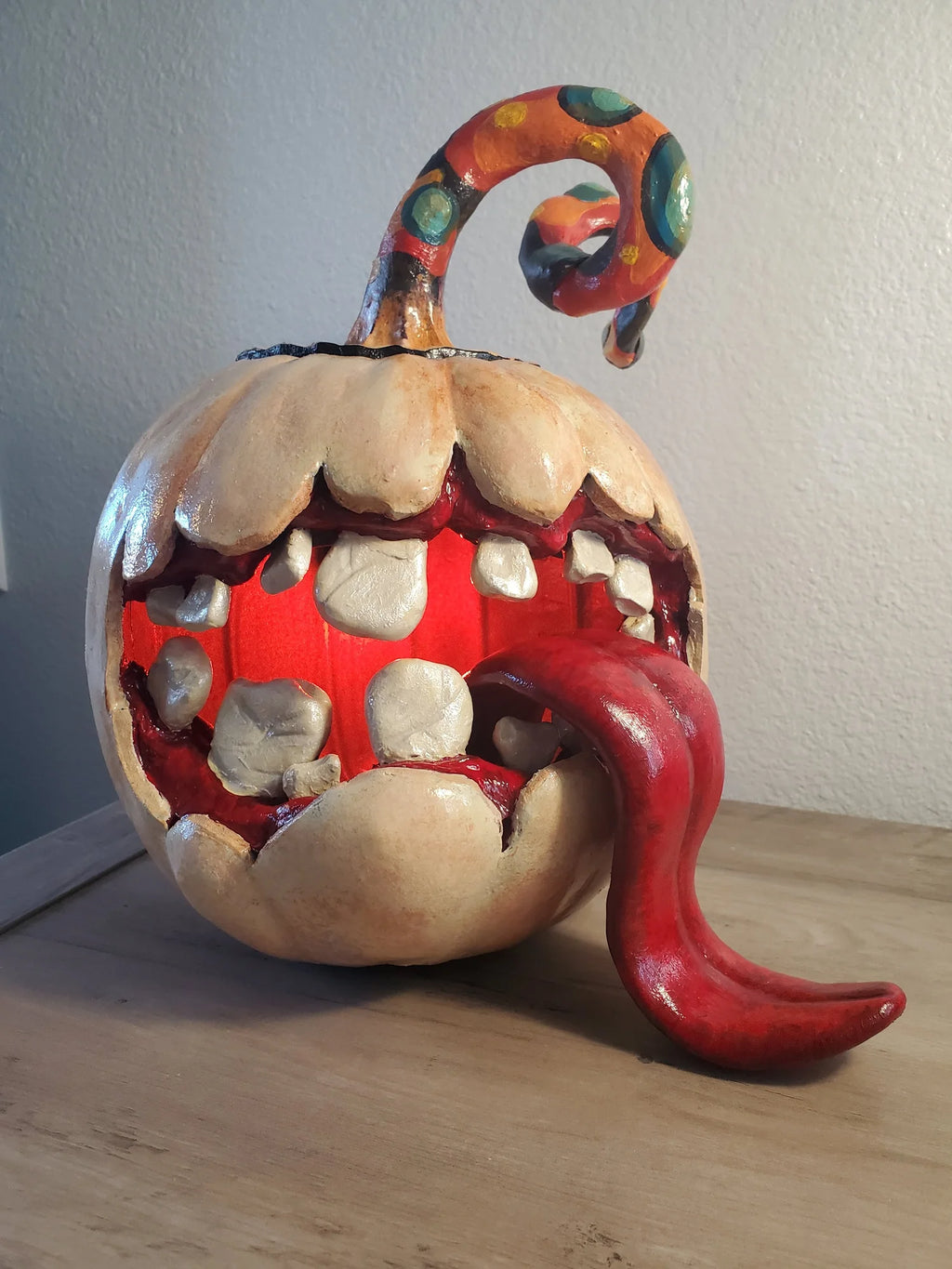 GUMMY! Horror Decor Pumpkin - Local Artist