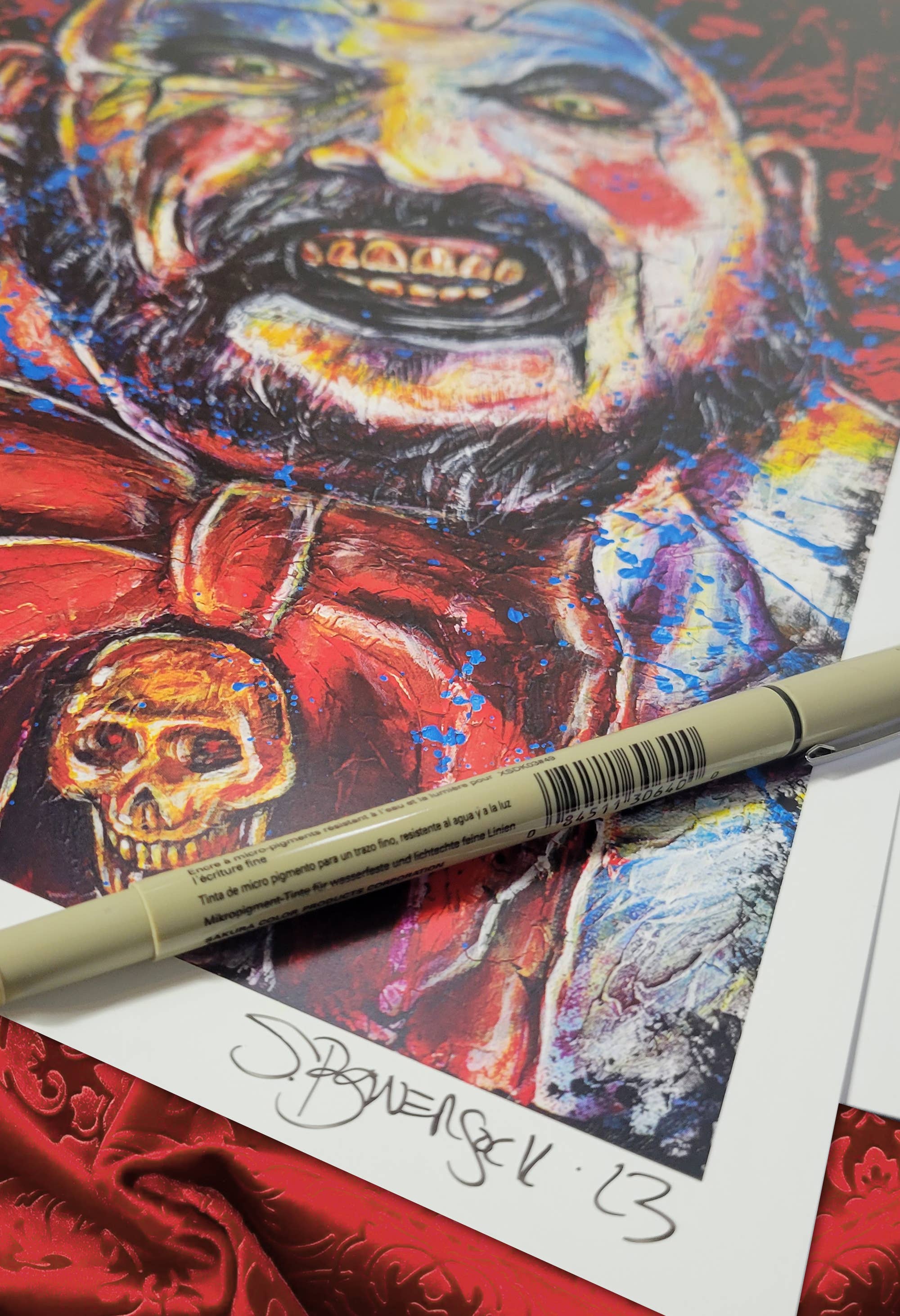 Captain Spaulding Art Print 12 x 18"