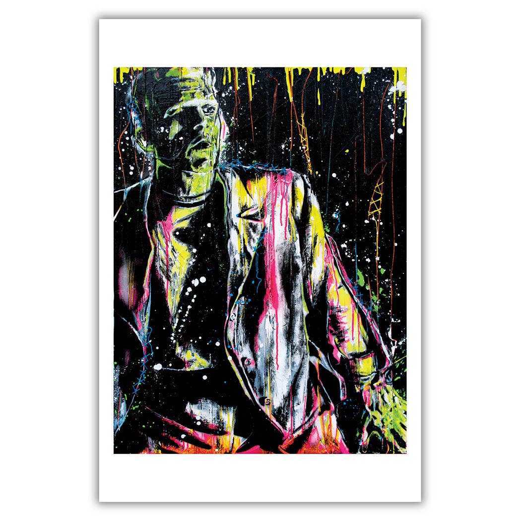 Frankenstein's Monster Art Print 12 x 18"