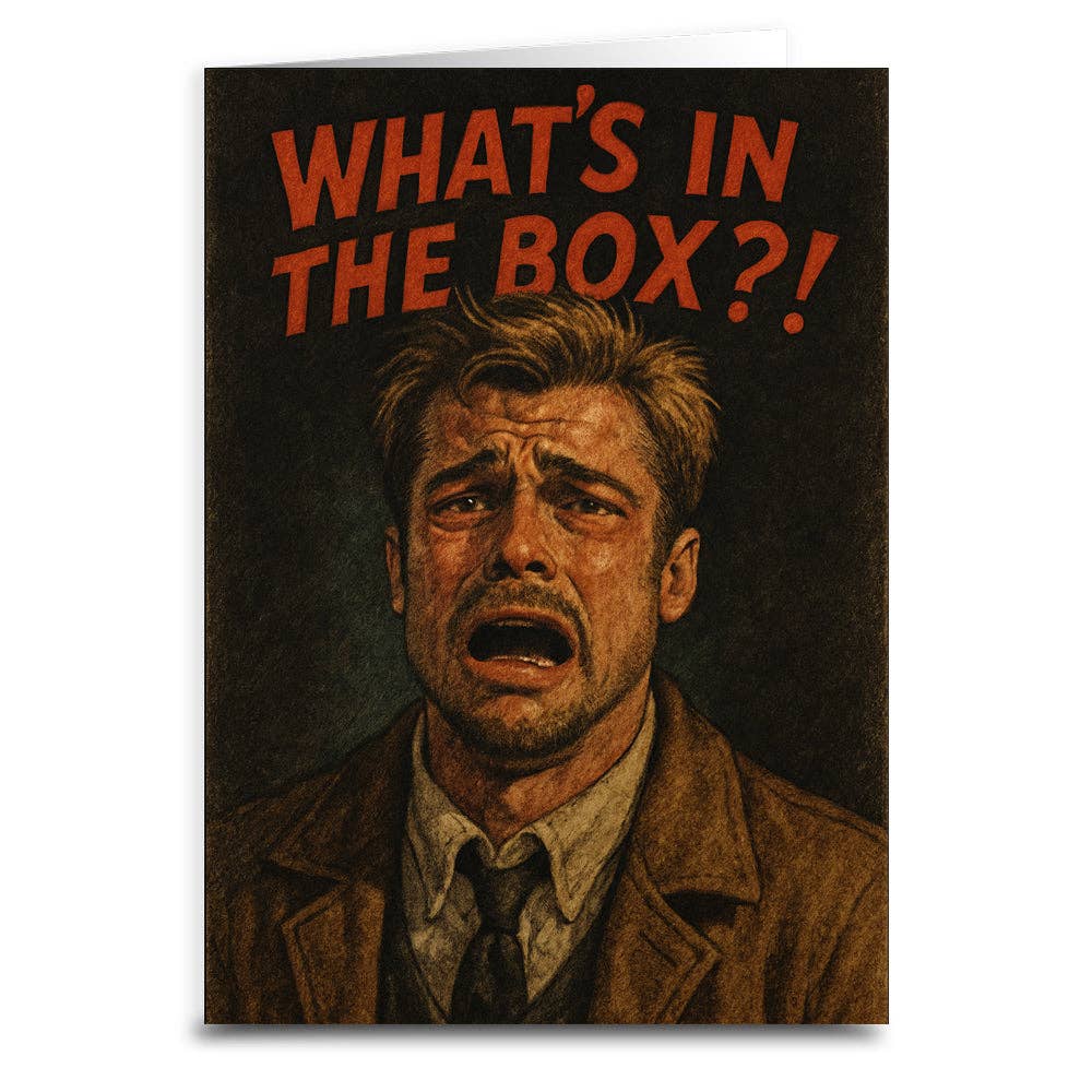 What's in the Box?! Greeting Card