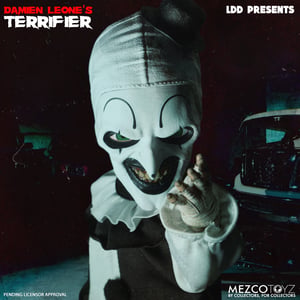 LDD Presents Terrifier: Art the Clown Doll Mezco Toyz Terrifier Fashion Dolls ( Not Yet Available)