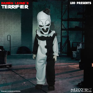 LDD Presents Terrifier: Art the Clown Doll Mezco Toyz Terrifier Fashion Dolls ( Not Yet Available)