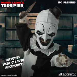 LDD Presents Terrifier: Art the Clown Doll Mezco Toyz Terrifier Fashion Dolls ( Not Yet Available)