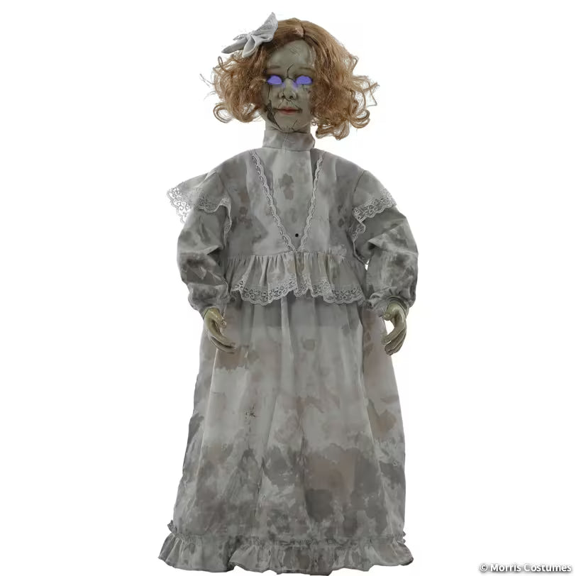 32" Animated Cracked Victorian Doll