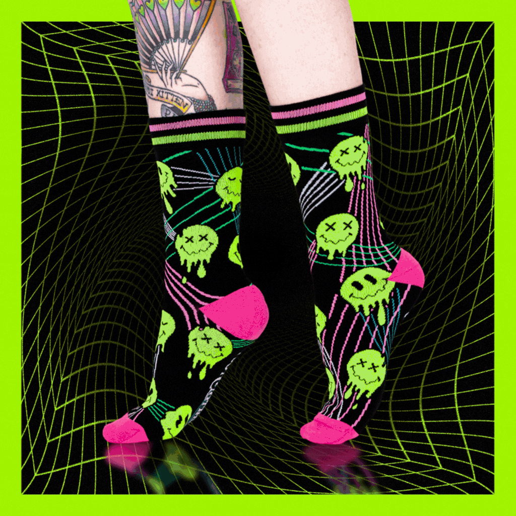 Rave Crew Sock Pack | 6 Designs