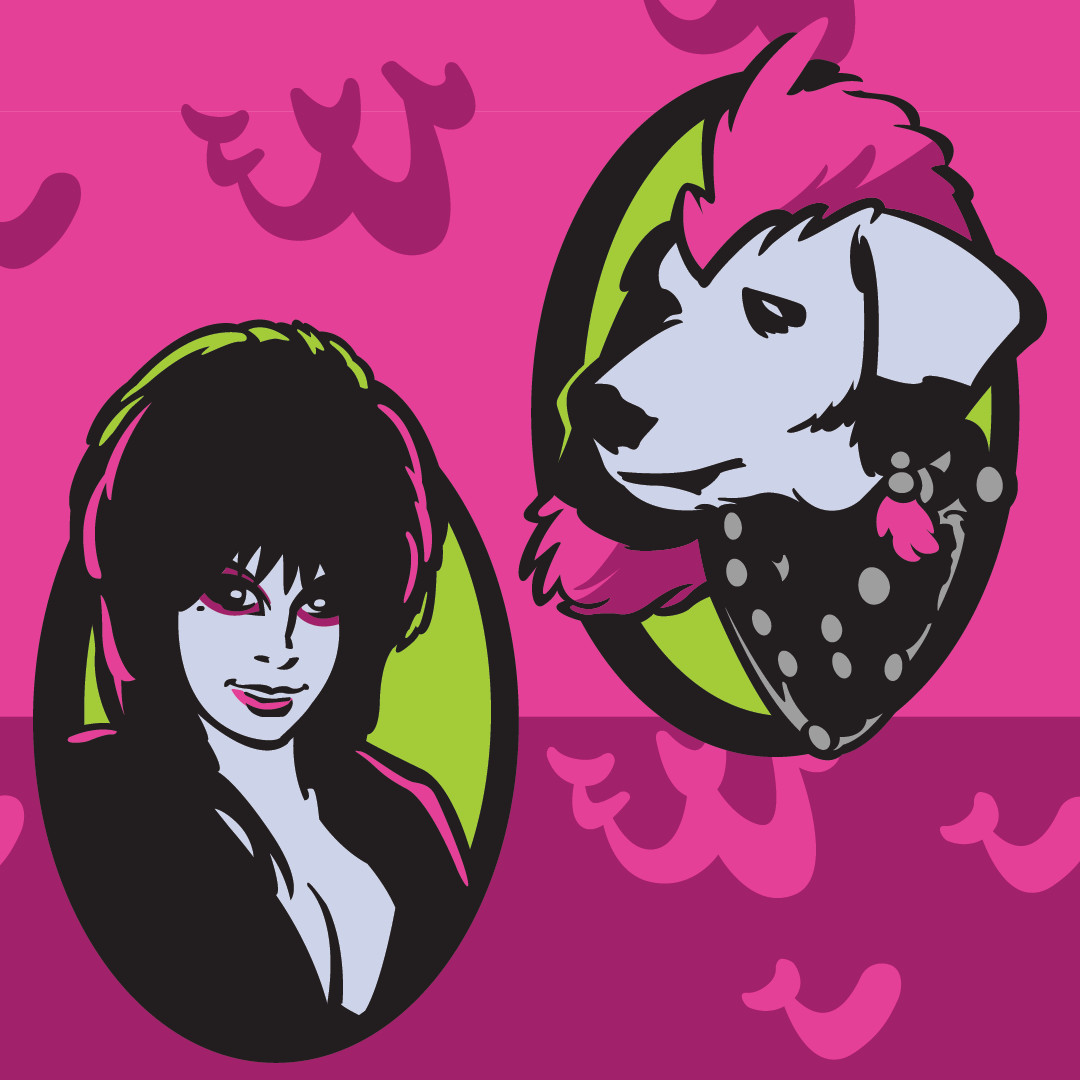 Elvira A Girl and Her Gonk Ankle Socks
