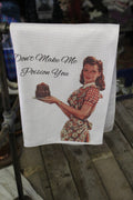 Don't Make Me Poisson You Kitchen Dishcloth/Towel