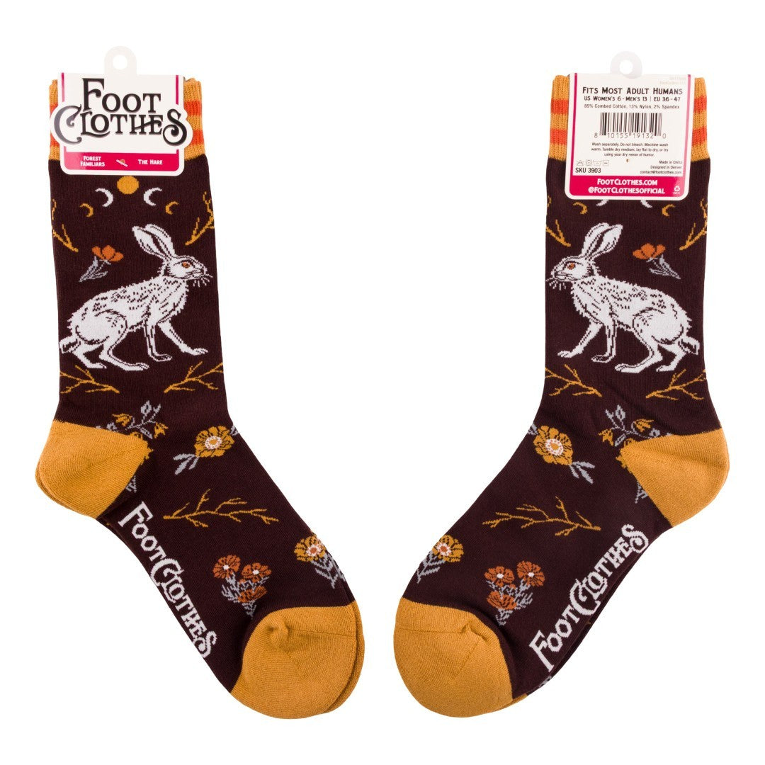 The Hare Crew Socks