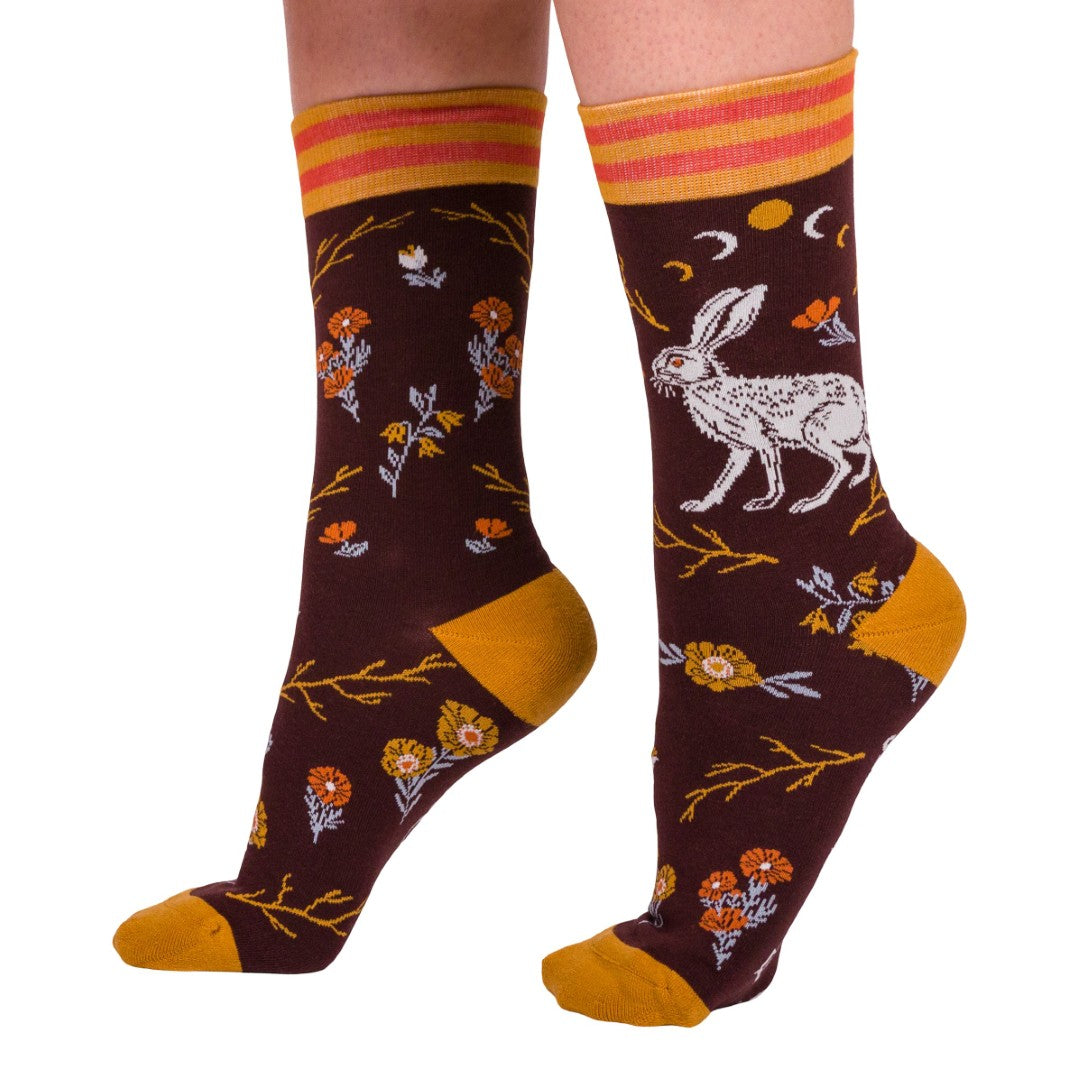 The Hare Crew Socks