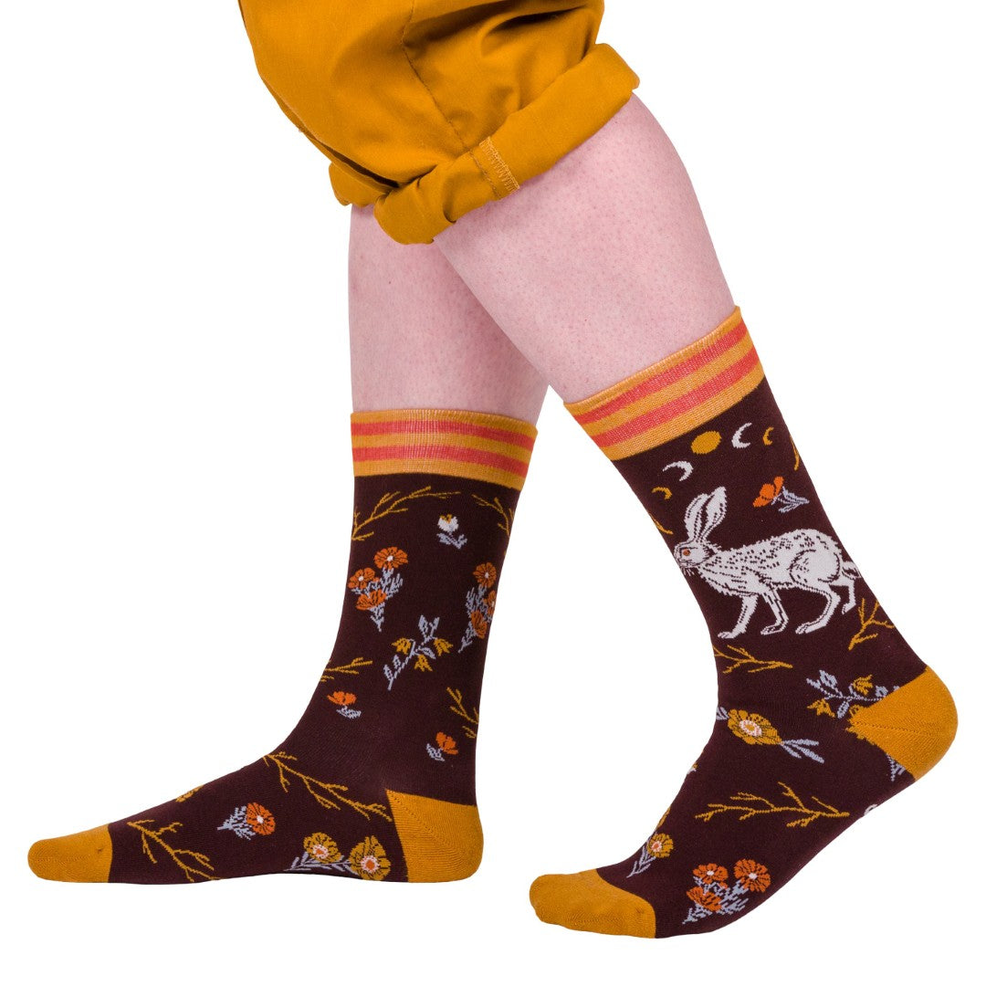 The Hare Crew Socks