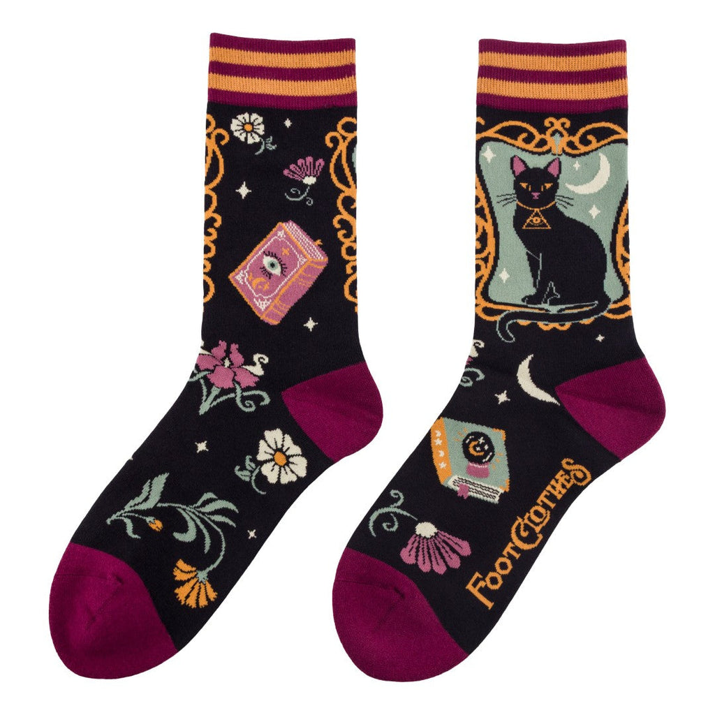 PREORDER Duchess Shadowfloof's Mew World Order Crew Socks