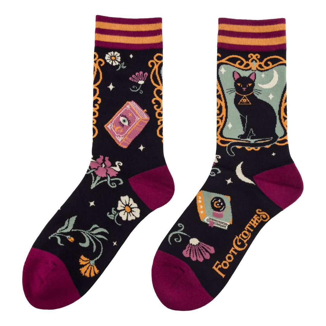 PREORDER Duchess Shadowfloof's Mew World Order Crew Socks
