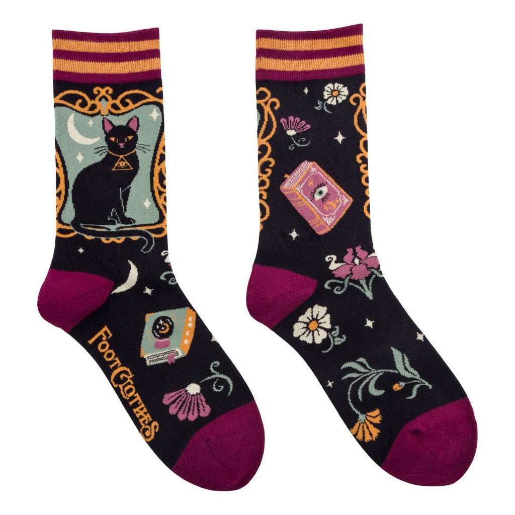 PREORDER Duchess Shadowfloof's Mew World Order Crew Socks