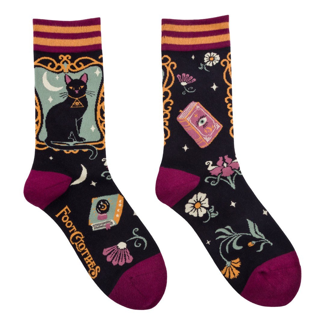 PREORDER Duchess Shadowfloof's Mew World Order Crew Socks
