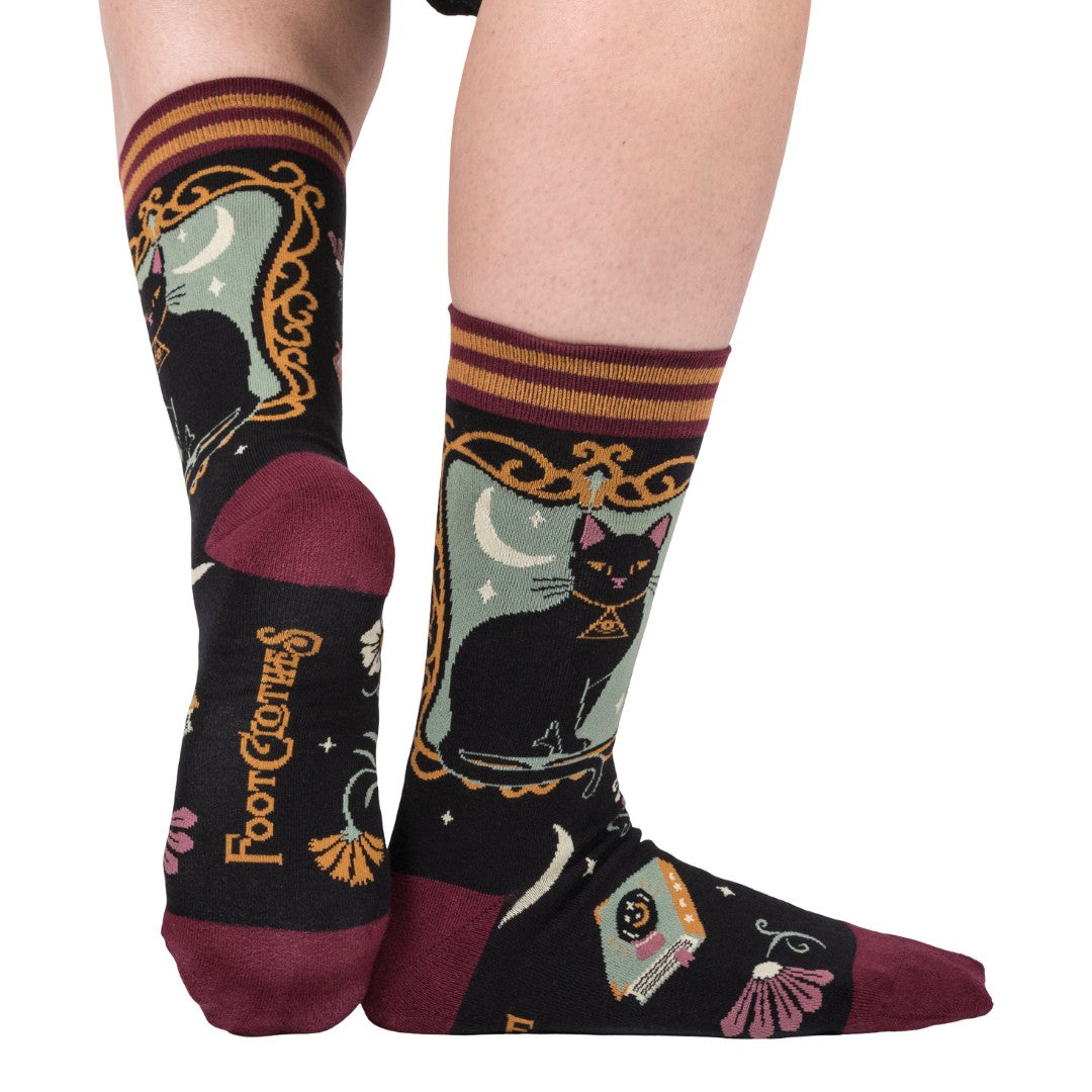 PREORDER Duchess Shadowfloof's Mew World Order Crew Socks