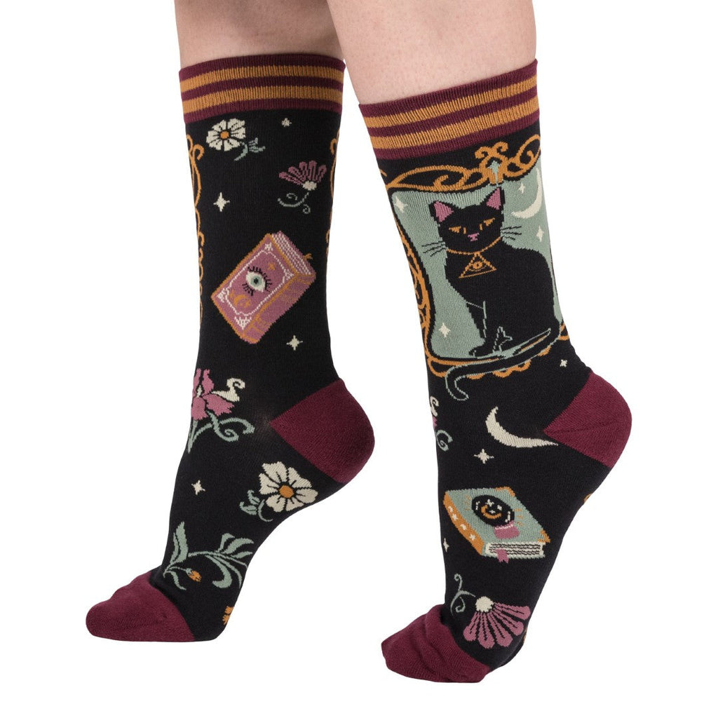 PREORDER Duchess Shadowfloof's Mew World Order Crew Socks
