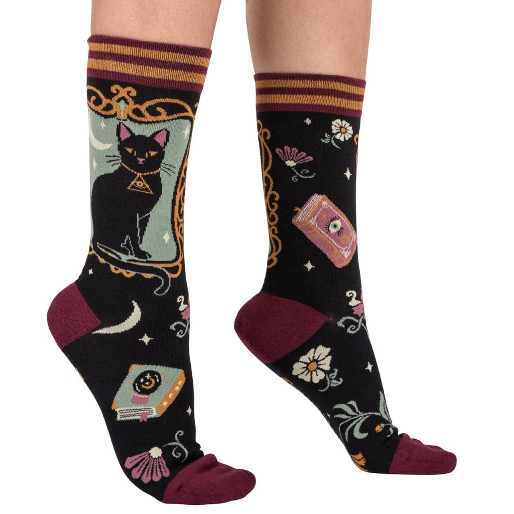 PREORDER Duchess Shadowfloof's Mew World Order Crew Socks