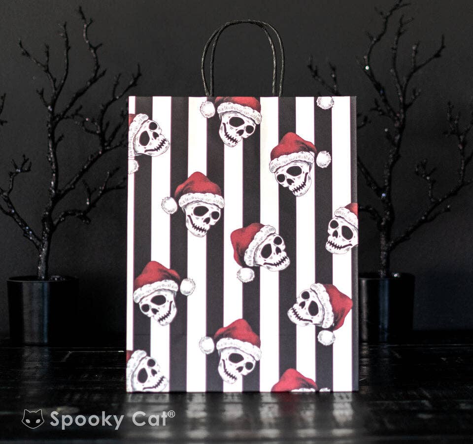 Gothic Santa Creepmas Gift Bag