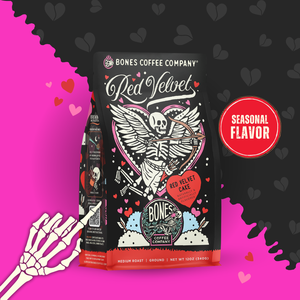 Red Velvet Flavored Coffee | Valentine's Day | Galentine's
