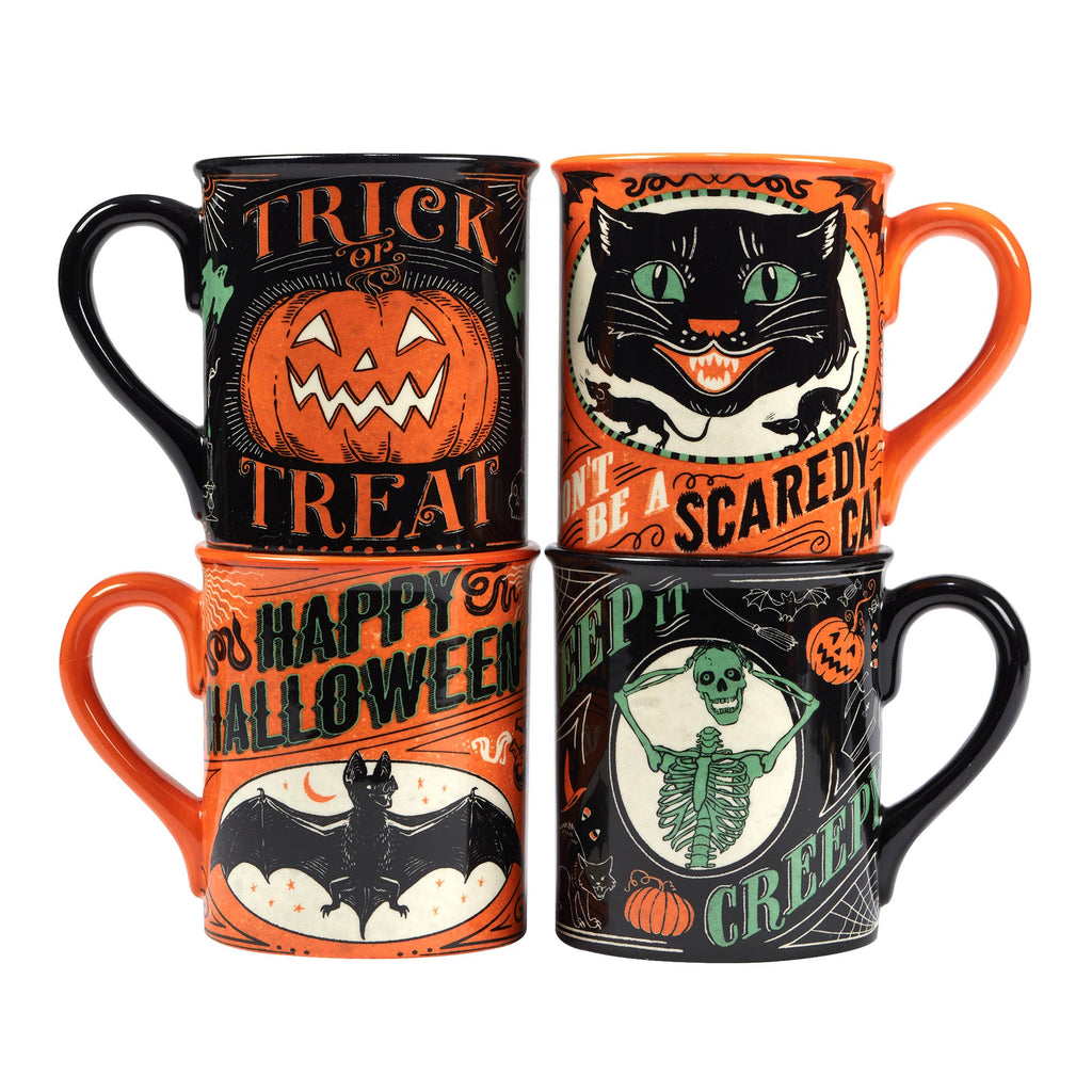 Scaredy Cat Halloween Mug 18 oz./ 1 pc