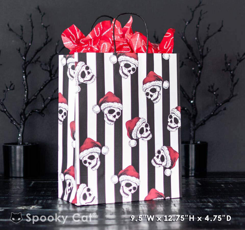 Gothic Santa Creepmas Gift Bag