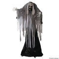 5 Ft. 5" Animated Standing Wrinkled Reaper with Hair Halloween Decoration