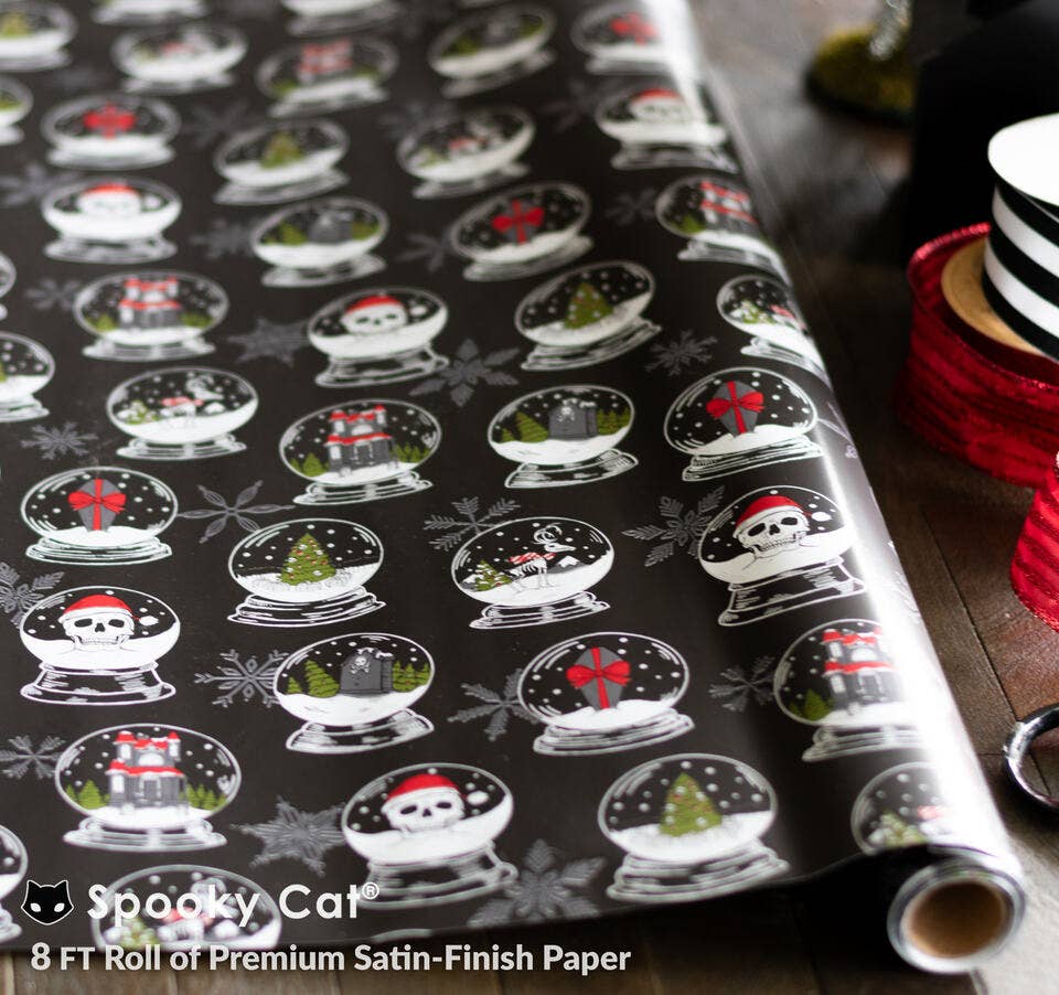 Creepmas Snowglobe Gift Wrap (8ft Roll)