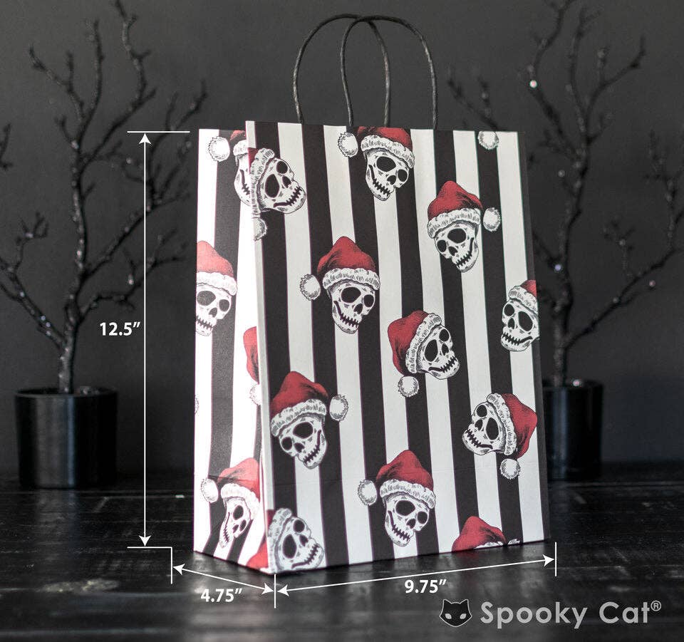 Gothic Santa Creepmas Gift Bag