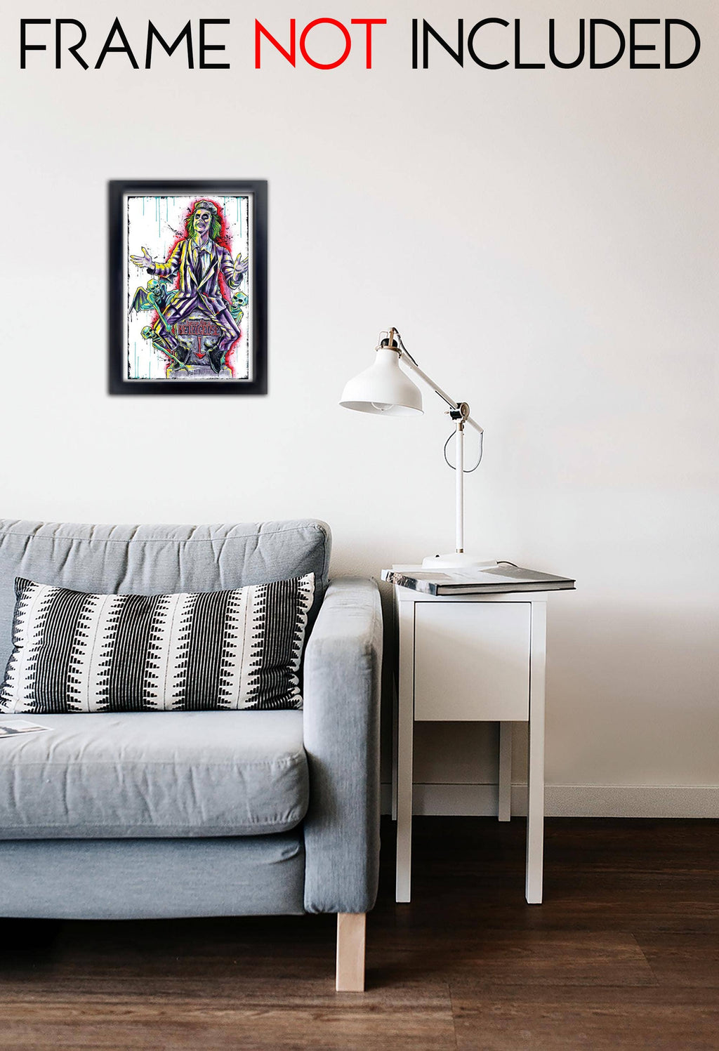 Here Lies Beetlejuice Art Print 12x18"
