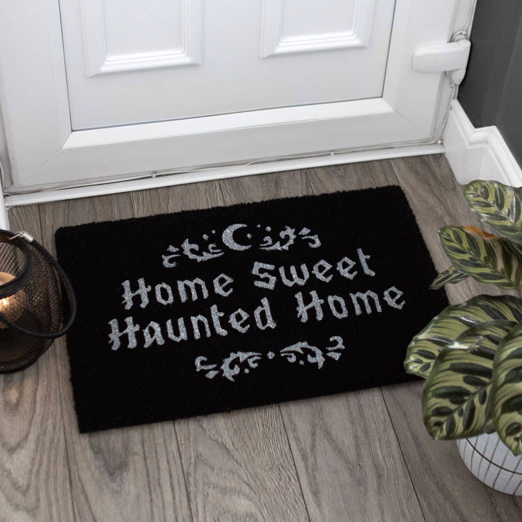 Home Sweet Haunted Home Doormat Home Décor