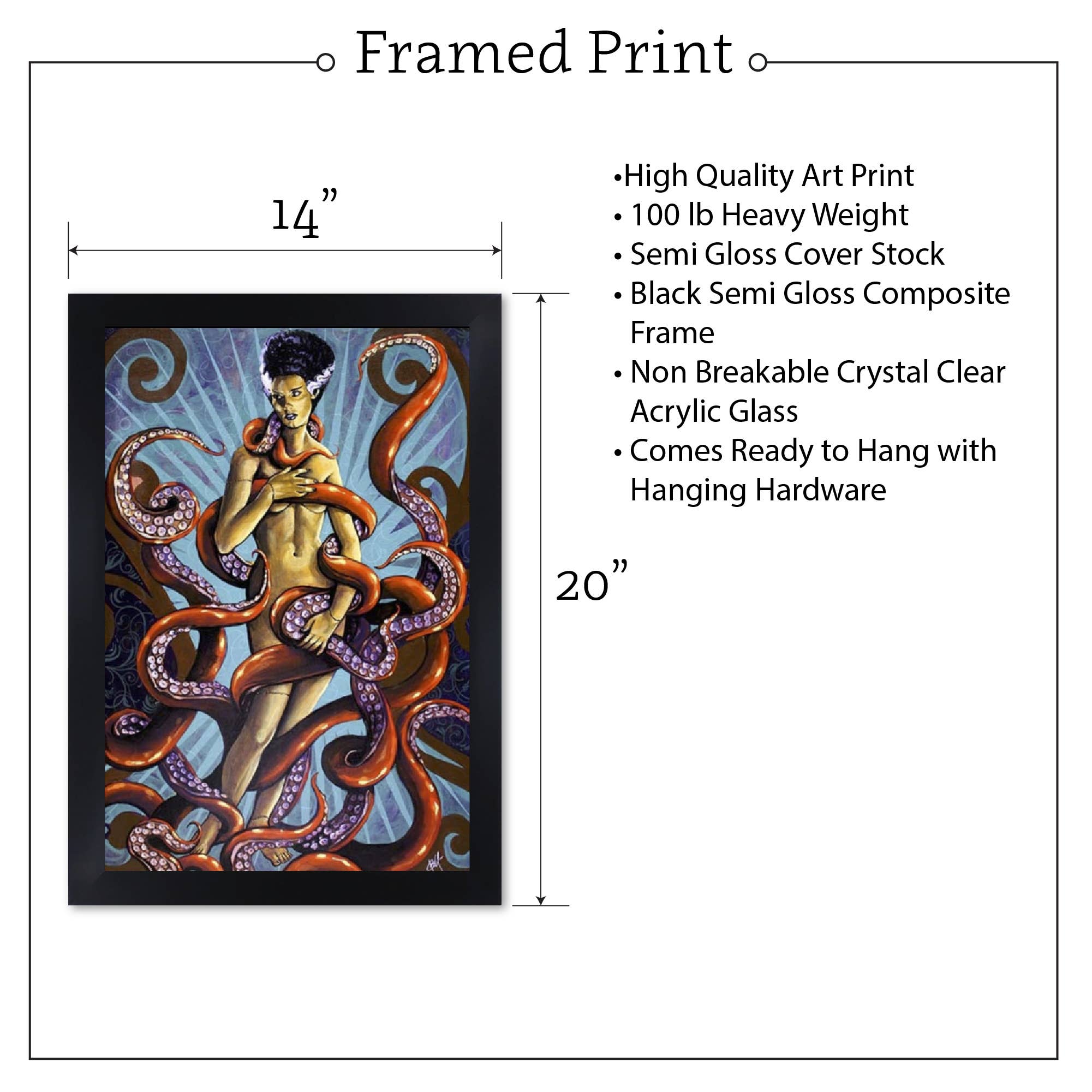 The Birth of the Bride - Art Print