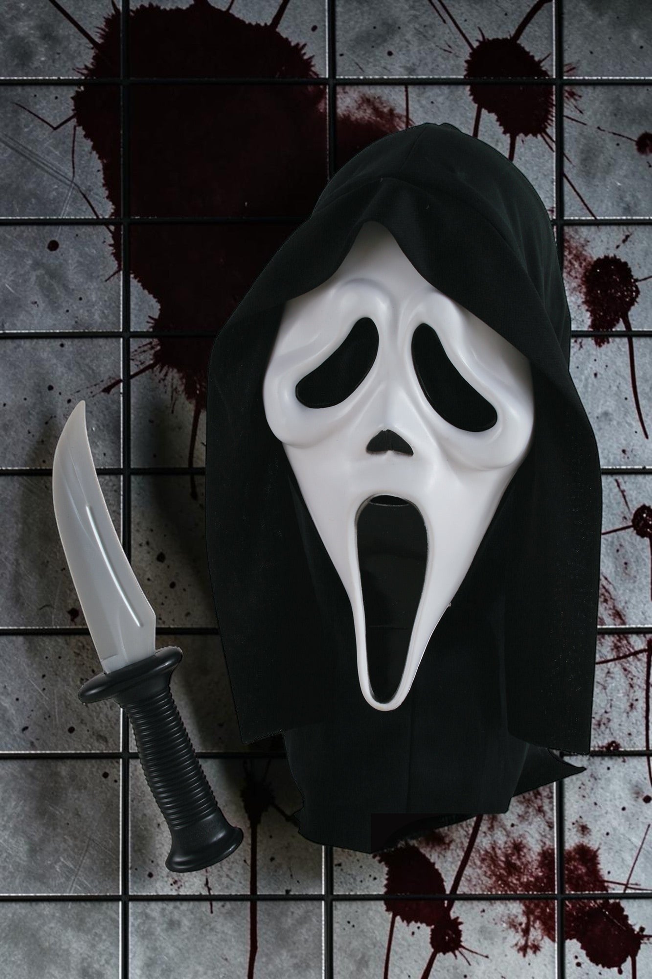 Ghost Face Mask and Accessory Set