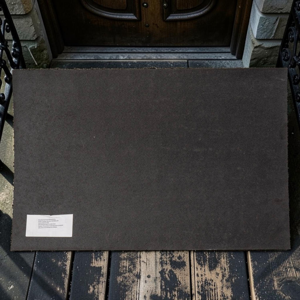 The Witch Is In Decorative Halloween Welcome Door Mat