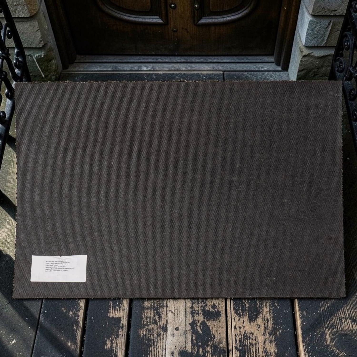 The Witch Is In Decorative Halloween Welcome Door Mat