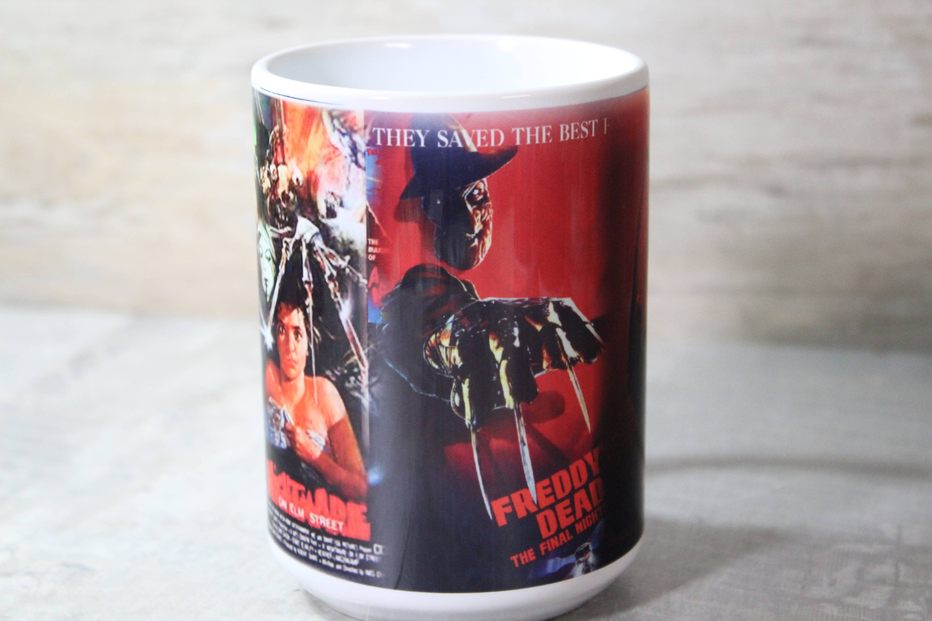 Freddy Kruger Nightmare on Elm Street // 15 Oz. Ceramic Mug