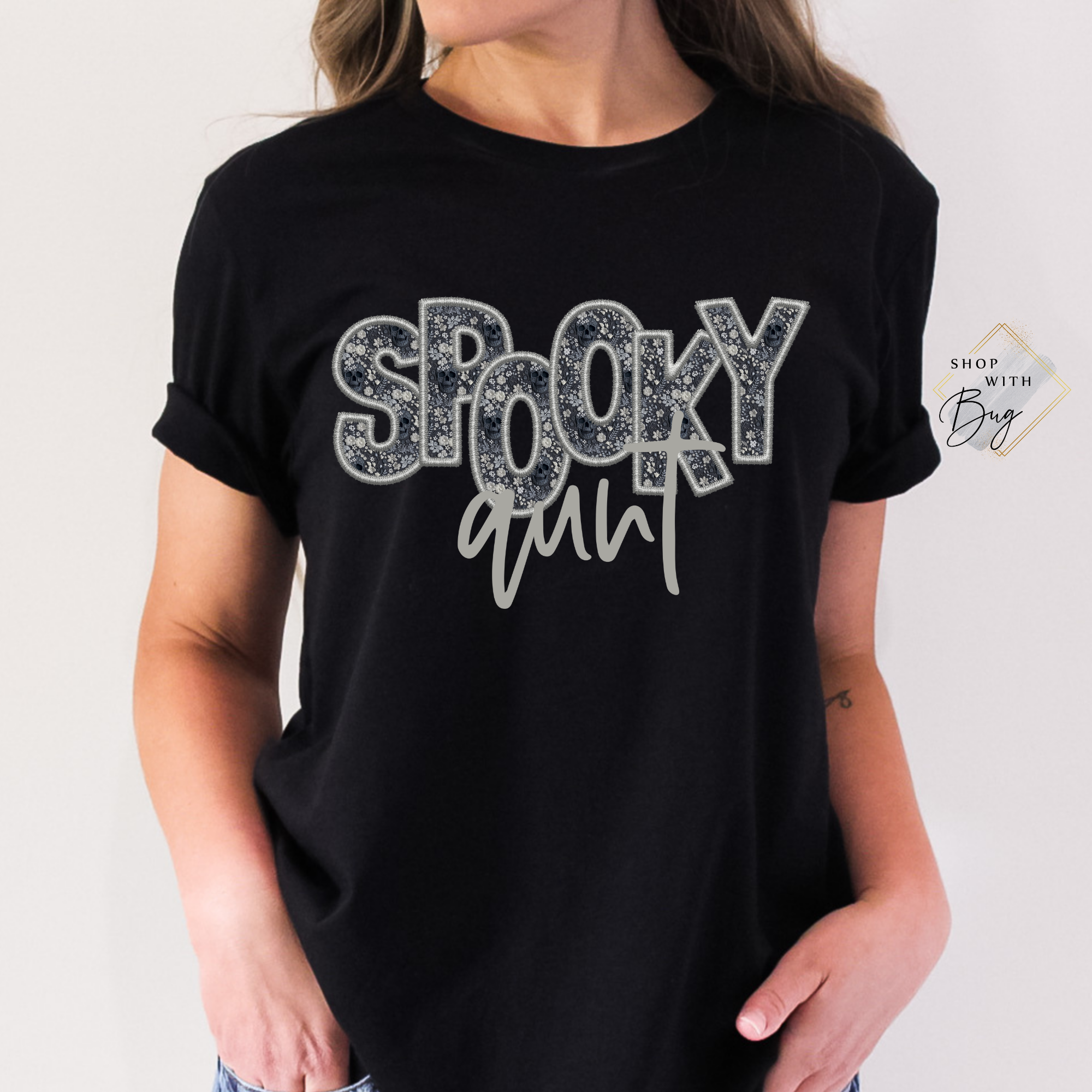 Spooky Aunt Adult Shirt