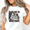 I'm Just Here for The Mashed Potatoes Adult Shirt (Online Only Item)