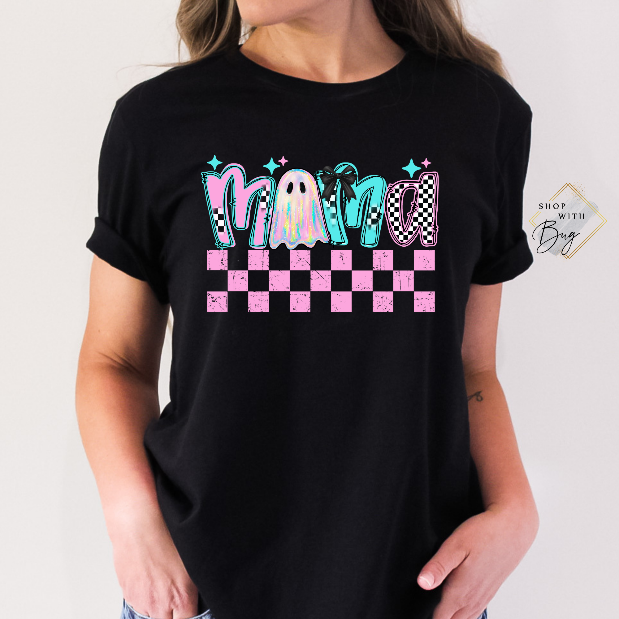 Mama Ghost Adult Shirt