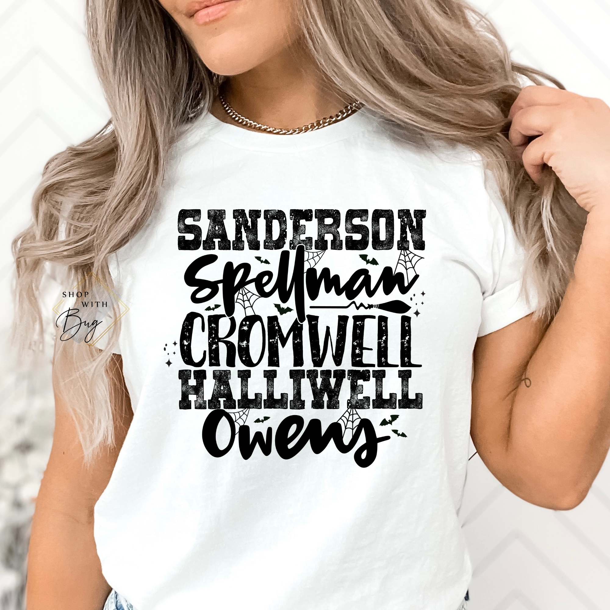 All the Witches Adult Short Sleeve Shirt