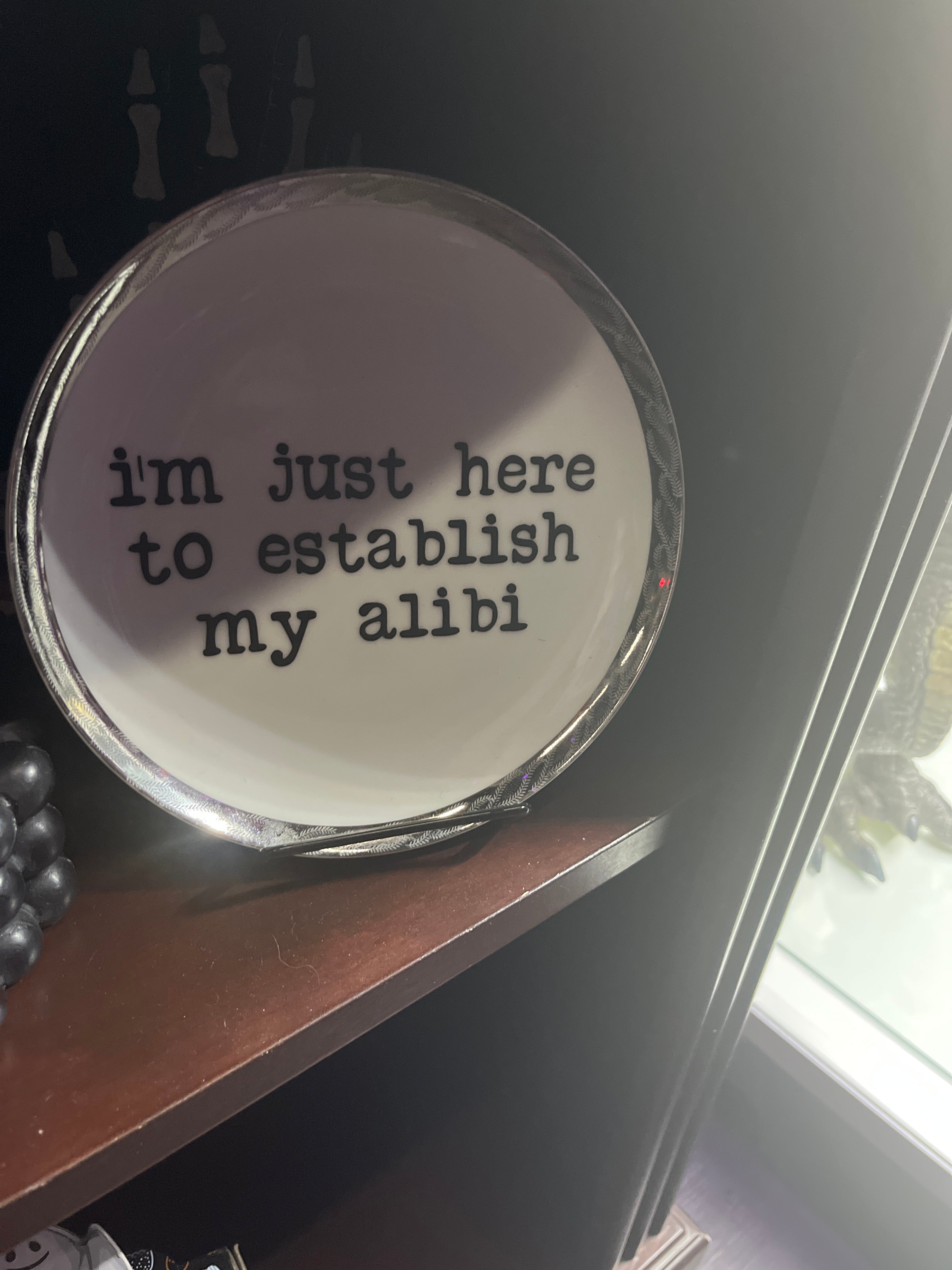 Upcycled Funny Plates
